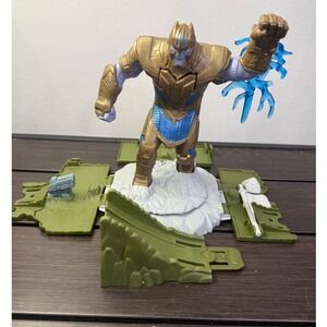 Marvel Avengers versus Thanos showdown set, missing launcher